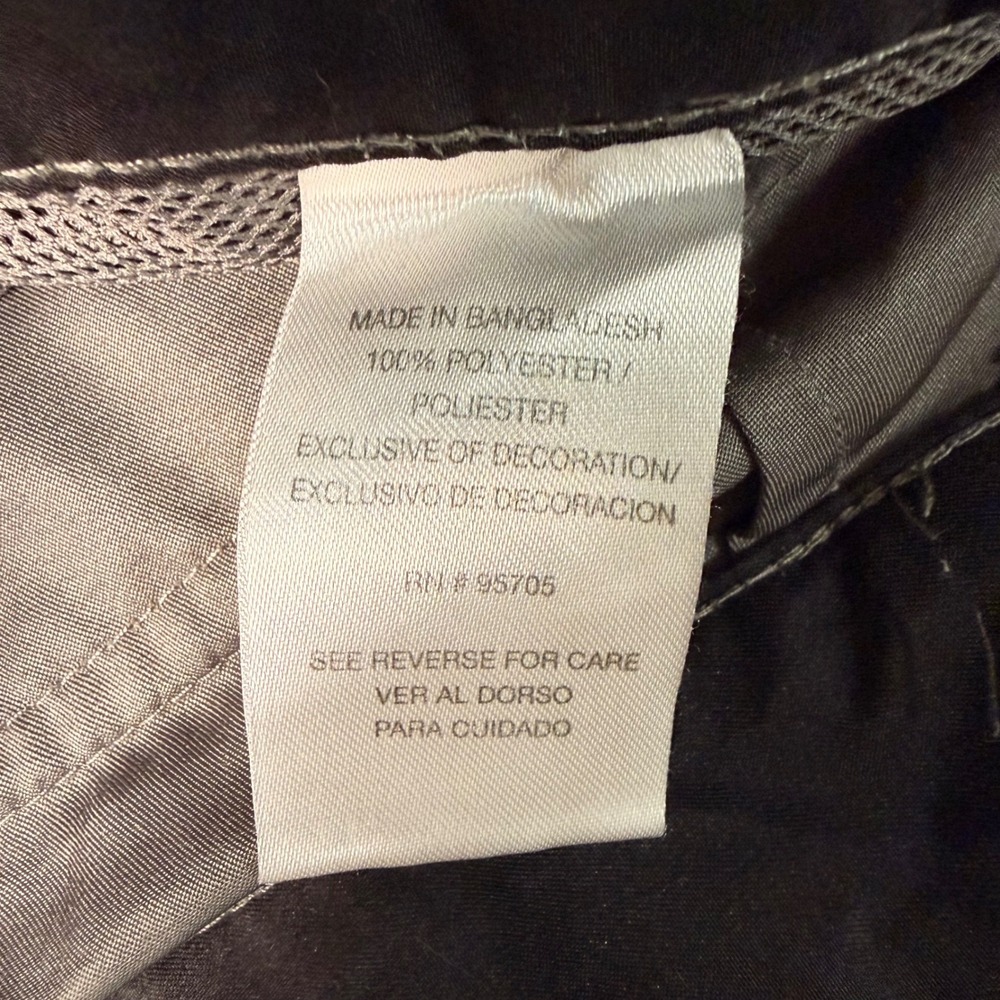 Denali Mens Cargo Shorts Gray Sea Fog Hiking Outdoor Belted D450350S Size 38 - Picture 3 of 6